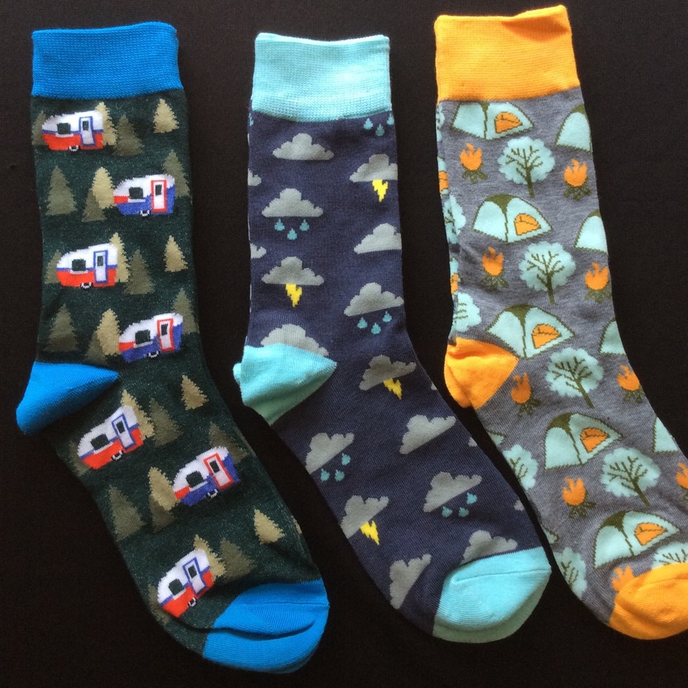 Men’s Fashion Socks (Set Of 3).